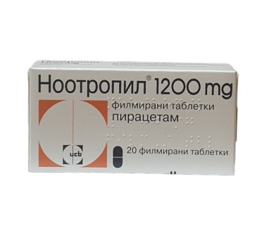 НООТРОПИЛ 1200мг Х 20ф.тб.